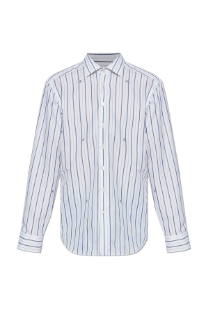 Tシャツ・カットソー Burberry SS25 Striped shirt (8103514 STRINGCOAL) Burberry Shirt with striped pattern | Men's Clothing | Vitkac
